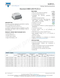 VLMY31J2K2-GS18 Datasheet Copertura