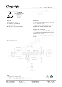 WP154A4QBESEGZGC/CA Datenblatt Cover