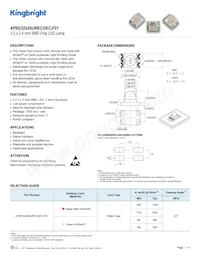 APBD3224SURKCGKC-F01數據表 封面