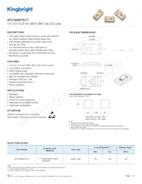 APG1608SYKC/T Datasheet Cover