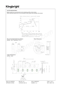 APHB1608ZGSURKC Datenblatt Seite 5