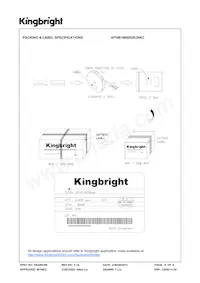 APHB1608ZGSURKC Datenblatt Seite 6