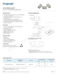 APT3216SECK/J3-PRV Datenblatt Cover