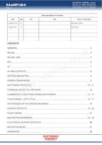 EA EDIP128W-6LWTP Datasheet Page 2