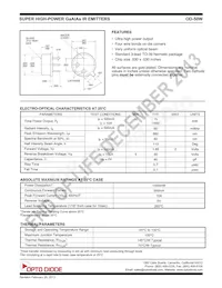 OD-50W Datasheet Cover