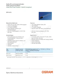 SFH 415 U E9191 Datenblatt Cover