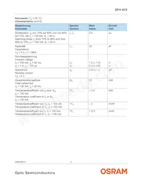 SFH 415 U E9191 Datasheet Pagina 3