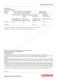 SFH 4205 Datasheet Pagina 7