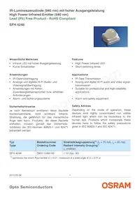 SFH 4246-Z Datasheet Cover