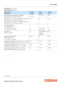 SFH 4246-Z Datasheet Page 3