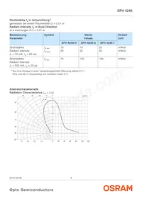 SFH 4246-Z Datasheet Page 4