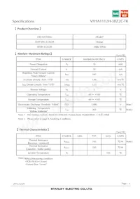 VFHA1112H-3BZ2C-TR Datasheet Pagina 3