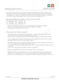 VFHA1112H-3BZ2C-TR Datasheet Pagina 11