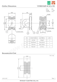 VFHR1104P-4C42A-TR Datasheet Page 2