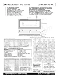 CU16025ECPB-W6J Datasheet Cover