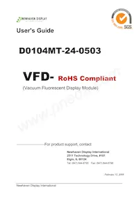 D0104MT-24-0503 Datasheet Cover