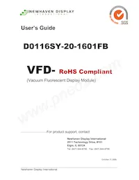 D0116SY-20-1601FB Datasheet Cover