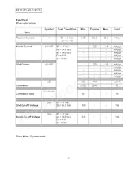 D0116SY-20-1601FB Datasheet Page 3