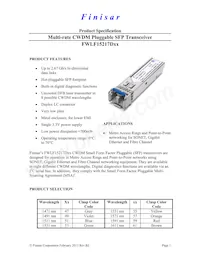 FWLF-1521-7D-61 Datasheet Copertura