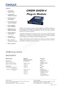 FWSF-OADM-4-2-LC Datenblatt Cover