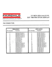 GMC2288C Datasheet Pagina 3