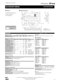 GU140X32F-D903S Datasheet Copertura
