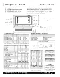 GU256X128D-3900 Datasheet Cover