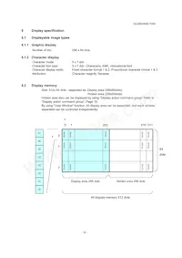 GU256X64D-7000 Datasheet Page 9