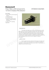 HFD8003-002/XBA Datasheet Copertura