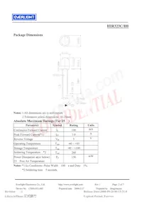 HIR323C/H0數據表 頁面 2