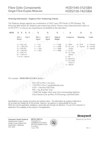 HOD1340-312/GBA Datasheet Pagina 5