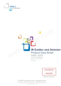 HSDL-4250 Datasheet Copertura