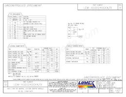 LCM-S320240GWF/B-C Datasheet Page 2