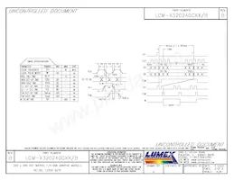 LCM-S320240GWF/B-C Datasheet Page 3