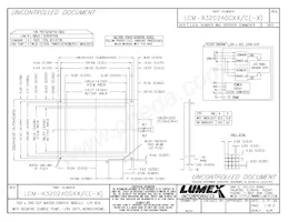 LCM-S320240GWF/C-C Datasheet Copertura