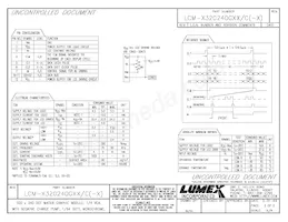 LCM-S320240GWF/C-C Datasheet Pagina 2