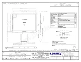 LCT-H320240M57W Datasheet Cover
