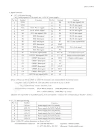 LQ070Y3DG3A Datasheet Page 6