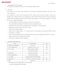 LQ084V3DG01 Datasheet Page 5