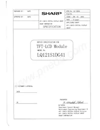 LQ121S1DG41 Datasheet Page 2
