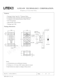 LTE-C216R-14 Datasheet Pagina 2