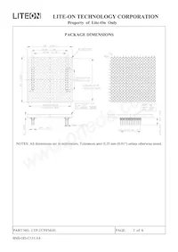 LTP-257FFM-01 Datasheet Pagina 3