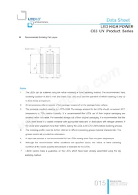 LTPL-C034UVH365 Datasheet Pagina 15