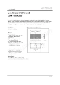 LUM-115HML300 Datenblatt Cover