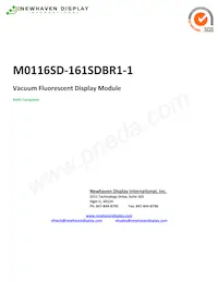M0116SD-161SDBR1-1數據表 封面