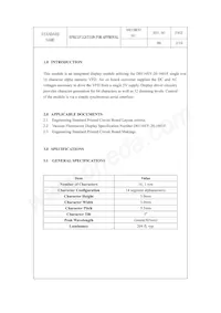 M0116SY-161MSAR1 Datasheet Page 2