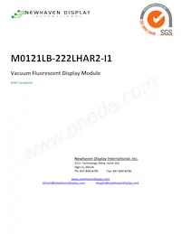 M0121LB-222LHAR2-I1 Datasheet Cover