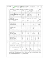 M0216SD-162SDAR1 Datasheet Page 3