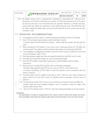 M0216SD-162SDAR1 Datasheet Page 20