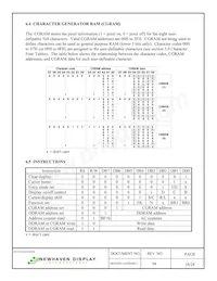 M0216SD-162SDAR2-1 Datasheet Page 18